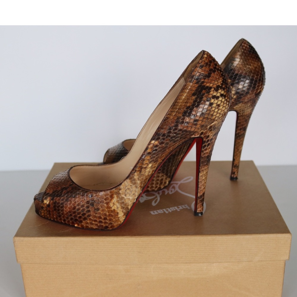 Christian Louboutin Python Very Prive - image 4